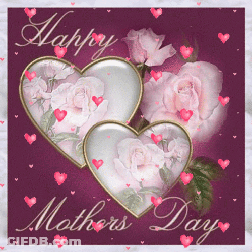 Happy Mothers Day Daughter Heart Locket GIF