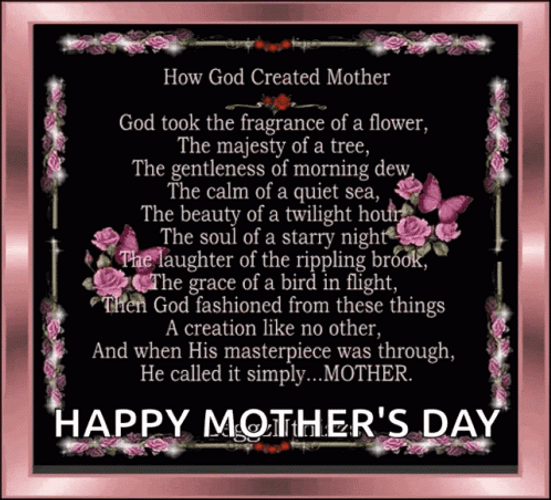 Happy Mothers Day Daughter In Law Created By God GIF
