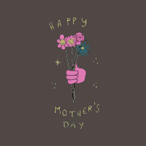 Happy Mothers Day Flower Greetings GIF