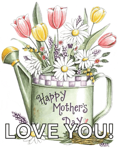 Happy Mothers Day Flowers GIF