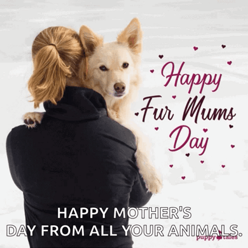 Happy Mothers Day Funny Fur Mom GIF