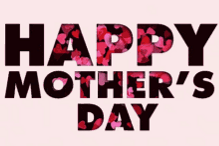Happy Mothers Day Hearts GIF