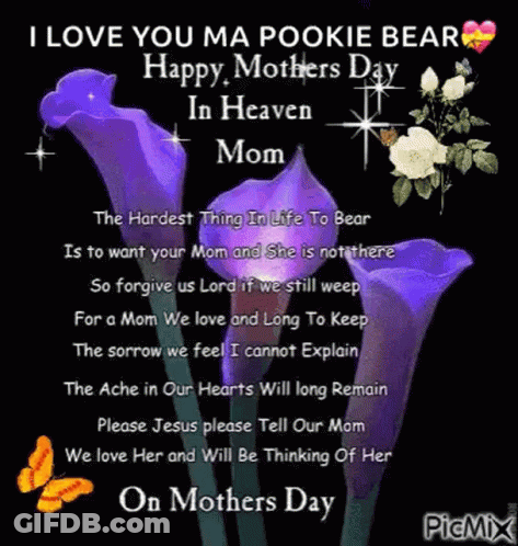 Happy Mothers Day In Heaven Mom GIF