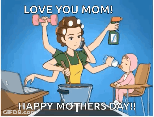 Happy Mothers Day Mom Happy Moms Day GIF