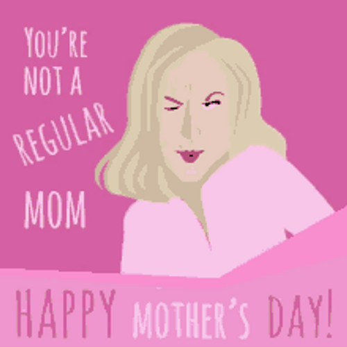 Happy Mothers Day Pink Cool Mom GIF