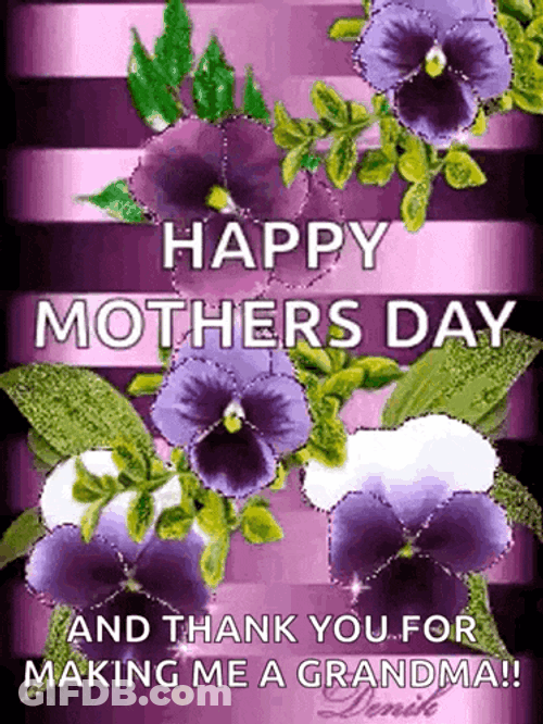 Happy Mothers Day Sparkles GIF
