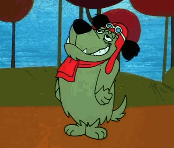 Happy Muttley Receiving Honors GIF