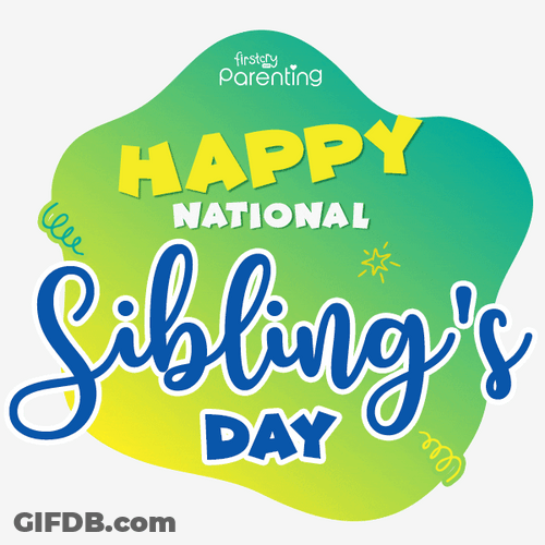 Happy National Sisters Day GIF
