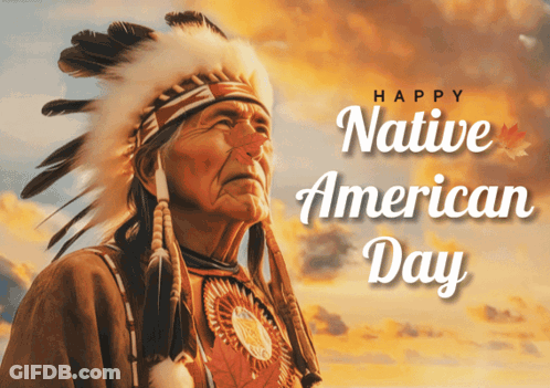 Happy Native American Day GIF