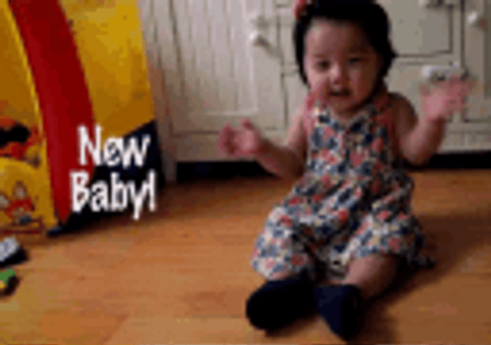 Happy New Baby Clap GIF
