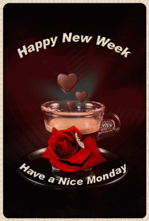 Happy New Week Have A Blessed Monday GIF