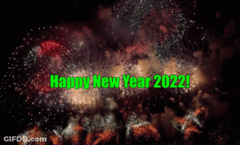 Happy New Year 2022 Greetings GIF