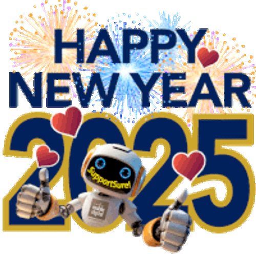 Happy New Year 2025 Sticker GIF