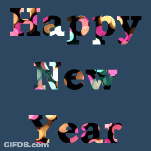 Happy New Year Artists Bokeh GIF