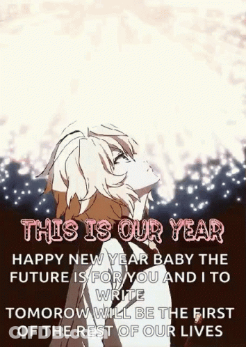 Happy New Year Baby Future GIF