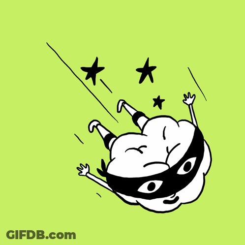 Happy New Year Card With Bright Magic Bottle GIF