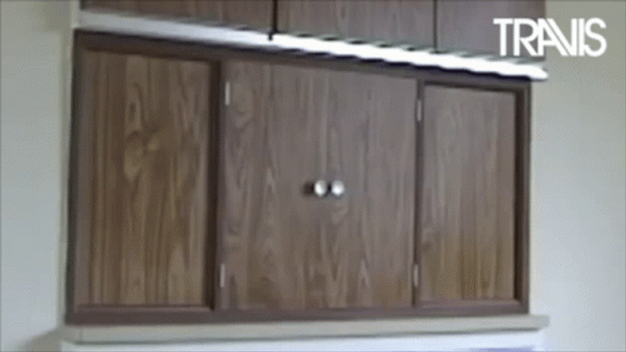 Happy New Year Funny Man Peeking GIF