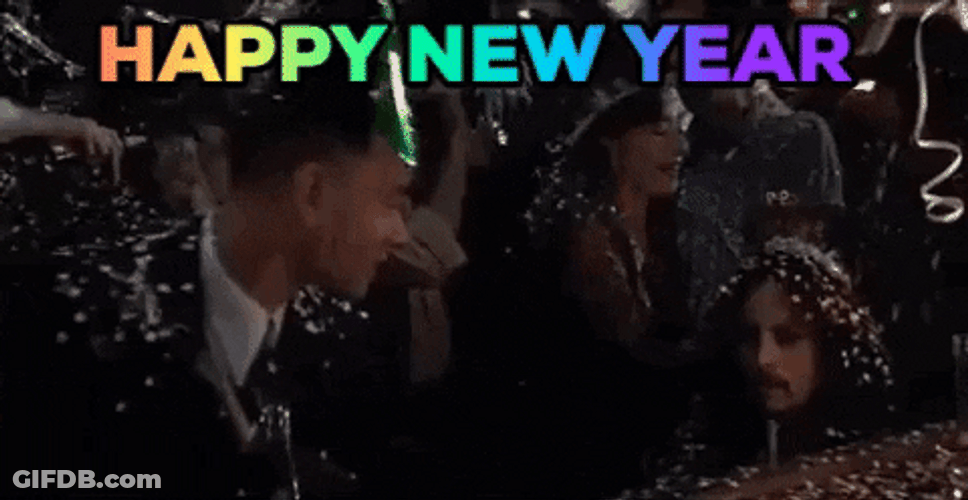 Happy New Year Lt Dan GIF