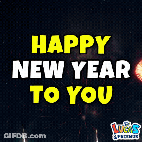 Happy New Year Lucas And Friends GIF