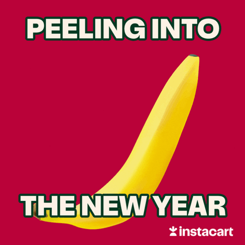 Happy New Year Meme Banana GIF