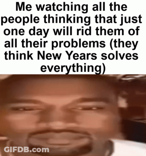Happy New Year Meme Kanye West GIF