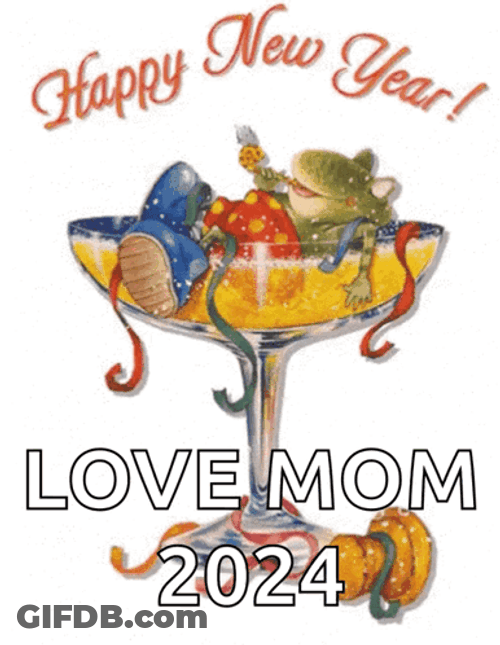 Happy New Year Meme Love Mom GIF