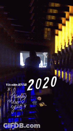 Happy New Year Poster GIF