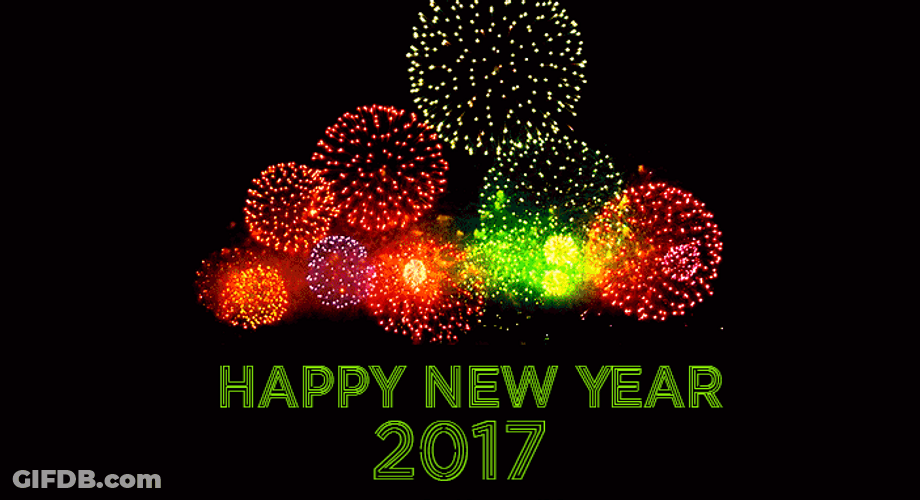 Happy New Years 2017 Greetings GIF