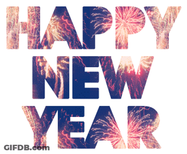 Happy New Years Dynamic Text GIF