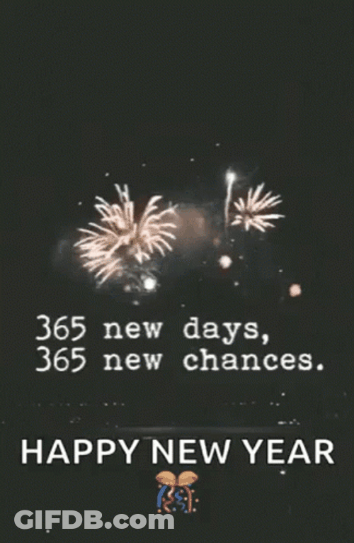 Happy New Years New Days Chance GIF