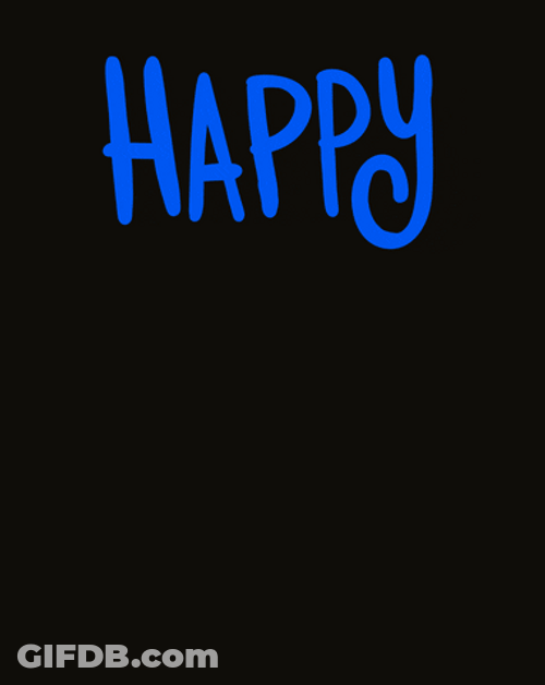 Happy New Years Rainbow Greetings GIF