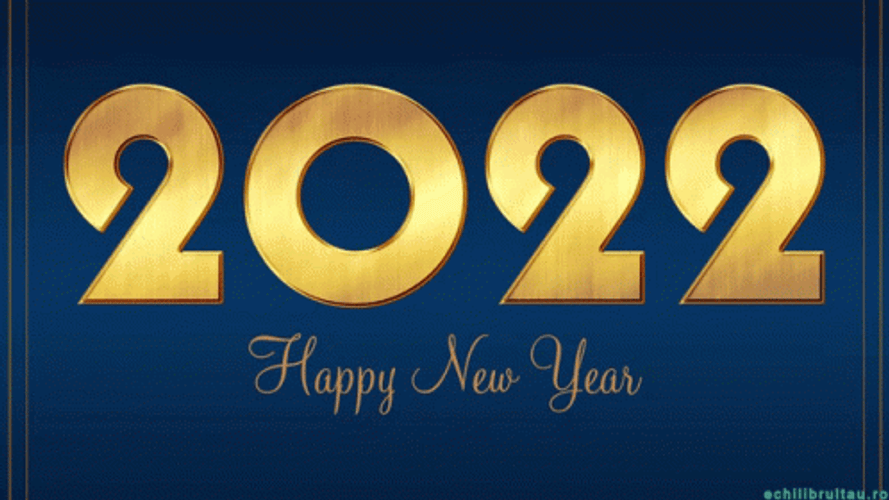 Happy New Years Simple Greetings GIF