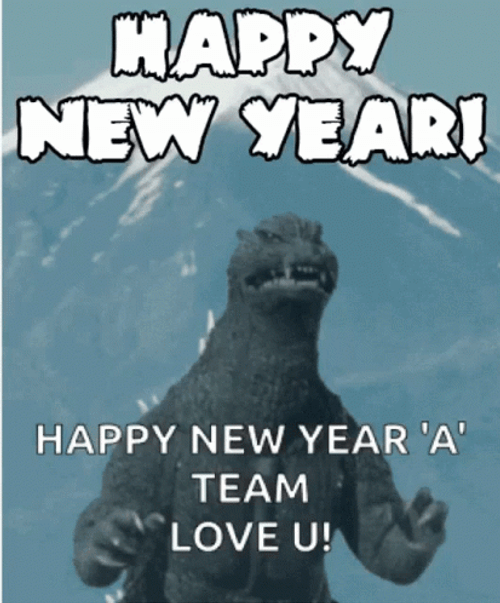 Happy New Years Team Love U GIF