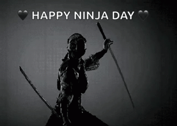 Happy Ninja Day Celebration GIF