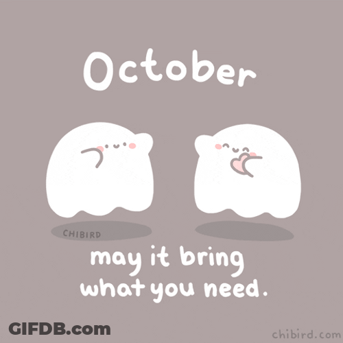 Happy October May It Bring What You Need GIF
