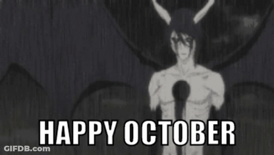 Happy October Ulquiora Cifer GIF