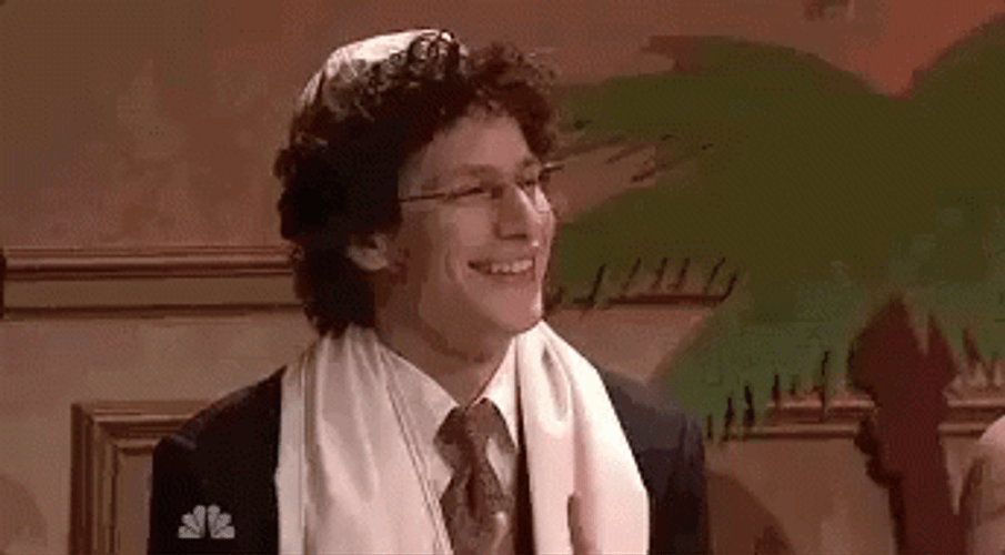 Happy Passover Andy Samberg GIF