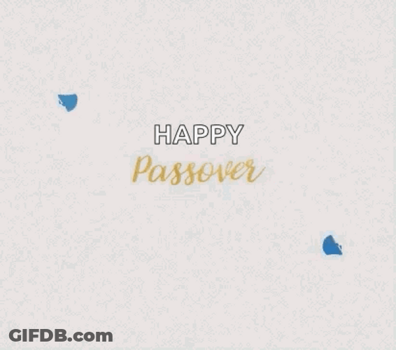 Happy Passover Animated Vector Art GIF