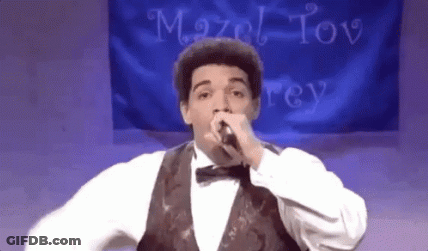 Happy Passover Drake Rapper Performance GIF