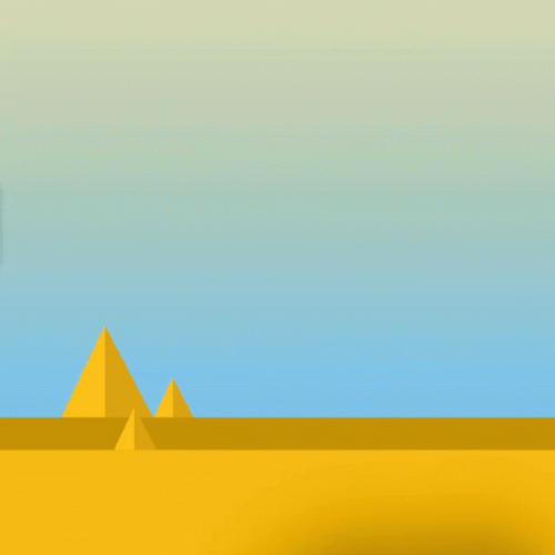 Happy Passover Matzo Wine Pyramid GIF