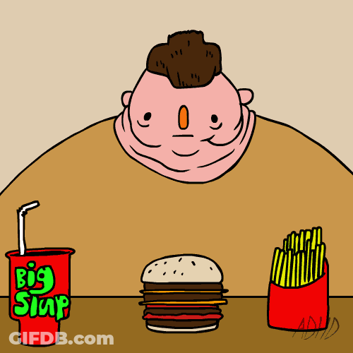 Happy Phat Tuesday Fast Food Dinner GIF