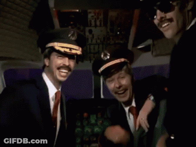 Happy Pilot Foo Fighters GIF