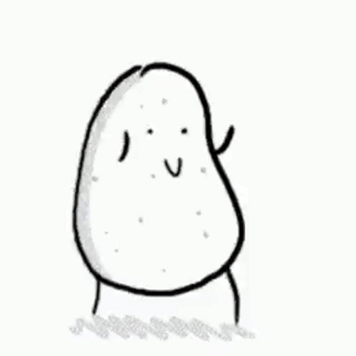 Happy Potato Rave Dance GIF