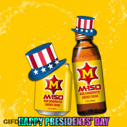 Happy Presidents Day M-150 GIF