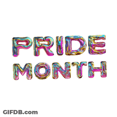 Happy Pride Month Dancing Balloons GIF