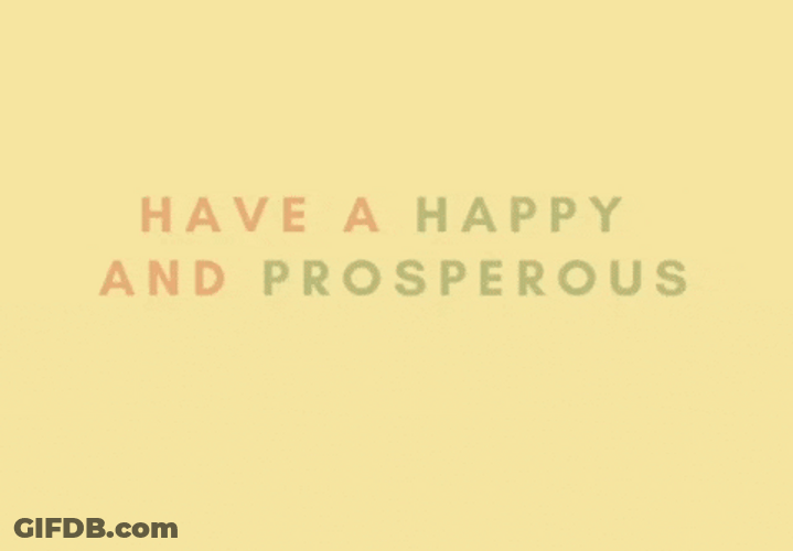 Happy Prosperous Kwanzaa Artistic Design GIF