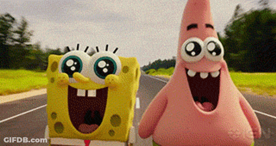 Happy Pto SpongeBob And Squidward GIF