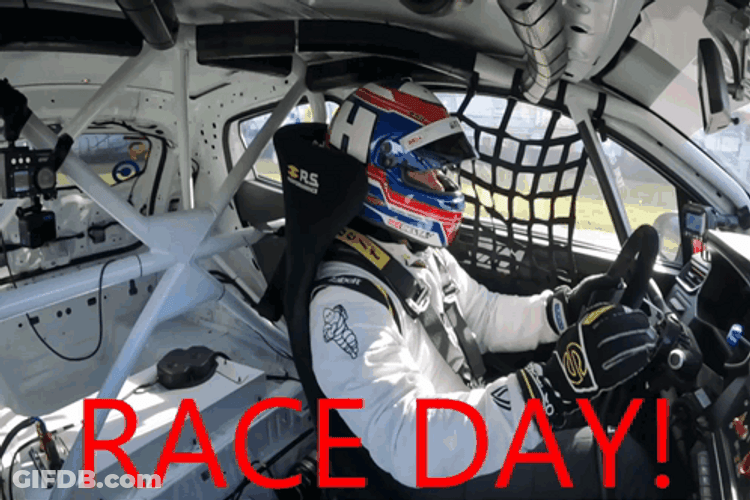 Happy Race Day GIF