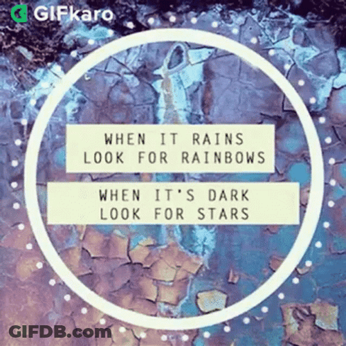 Happy Rainy Monday Look For Stars GIF