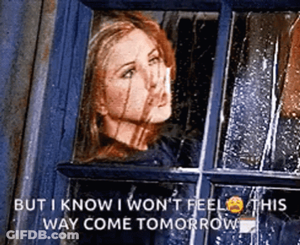Happy Rainy Sunday Looking At The Window GIF